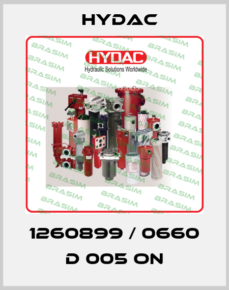 1260899 / 0660 D 005 ON Hydac