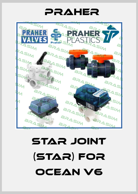 Star joint (star) for OCEAN V6 Praher