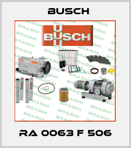 RA 0063 F 506 Busch