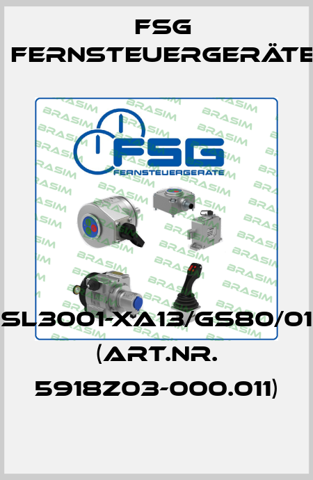 SL3001-XA13/GS80/01 (Art.Nr. 5918Z03-000.011) FSG Fernsteuergeräte