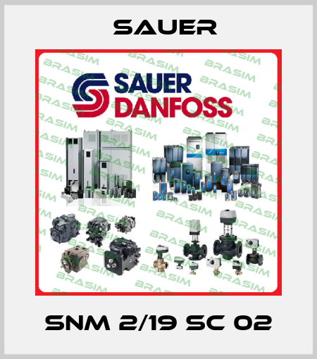 SNM 2/19 SC 02 Sauer