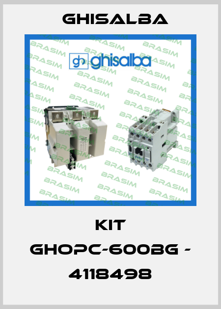 KIT GHOPC-600BG - 4118498 Ghisalba