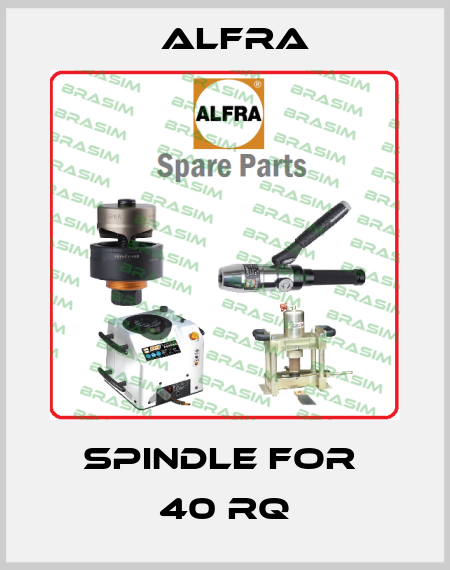 Spindle for  40 RQ Alfra
