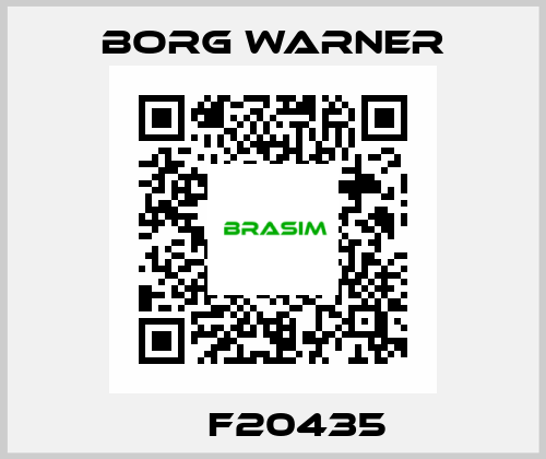  	  F20435 Borg Warner