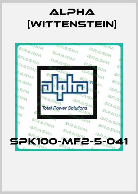 SPK100-MF2-5-041  Alpha [Wittenstein]