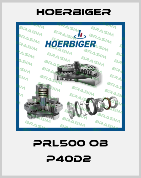 PRL500 OB P40D2  Hoerbiger