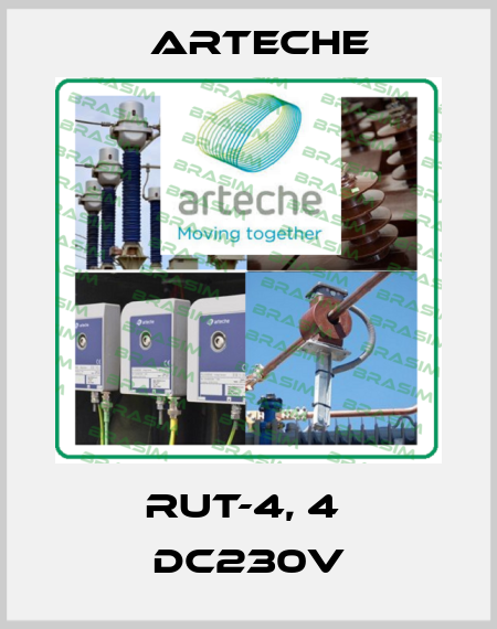 RUT-4, 4  DC230V Arteche