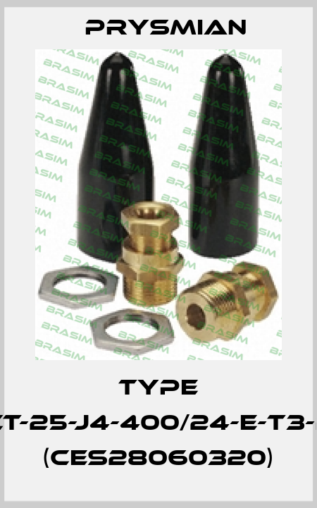 Type PCT-25-J4-400/24-E-T3-P3 (CES28060320) Prysmian