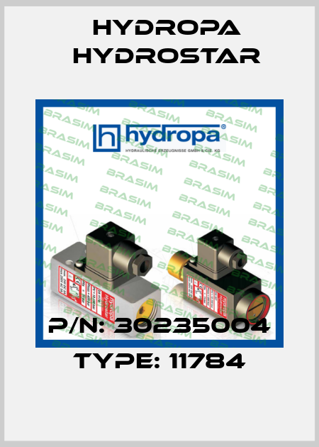 P/N: 30235004 Type: 11784 Hydropa Hydrostar