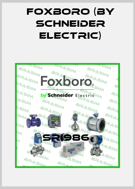SRI986  Foxboro (by Schneider Electric)