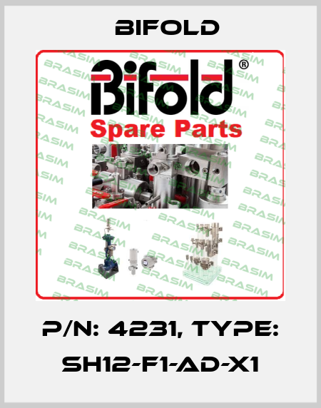 p/n: 4231, type: SH12-F1-AD-X1 Bifold