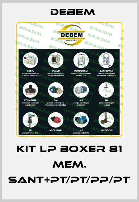KIT LP BOXER 81 MEM. SANT+PT/PT/PP/PT Debem