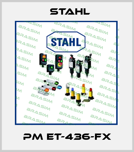PM ET-436-FX Stahl