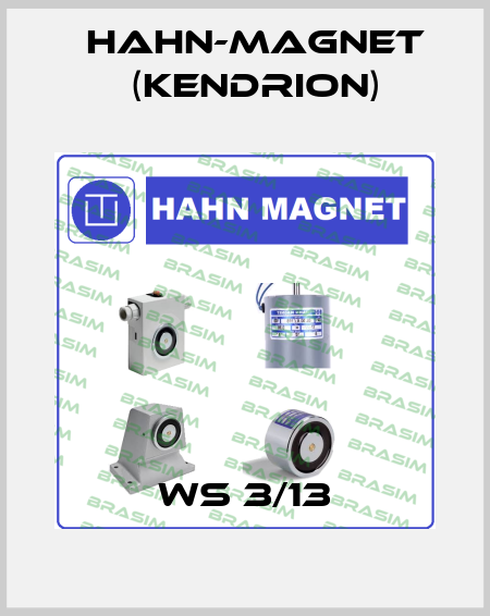 WS 3/13 HAHN-MAGNET (Kendrion)