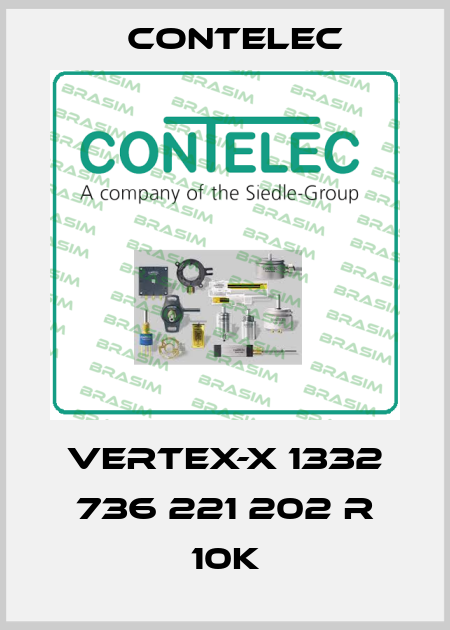 VERTEX-X 1332 736 221 202 R 10K Contelec