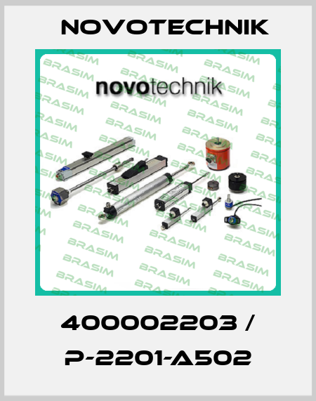400002203 / P-2201-A502 Novotechnik