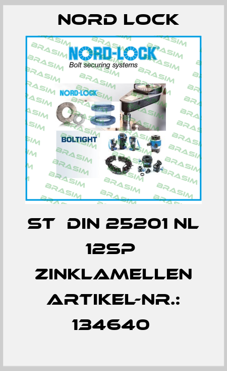 ST  DIN 25201 NL 12SP  ZINKLAMELLEN ARTIKEL-NR.: 134640  Nord Lock