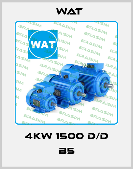 4KW 1500 D/D B5 WAT
