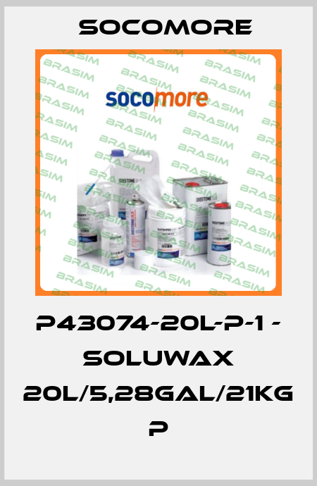 P43074-20L-P-1 - SOLUWAX 20L/5,28GAL/21KG P Socomore