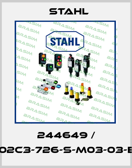 244649 / 8602C3-726-S-M03-03-E03 Stahl