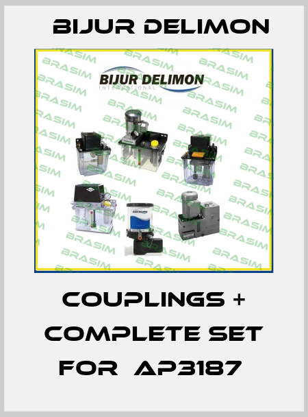 couplings + complete set for  AP3187  Bijur Delimon
