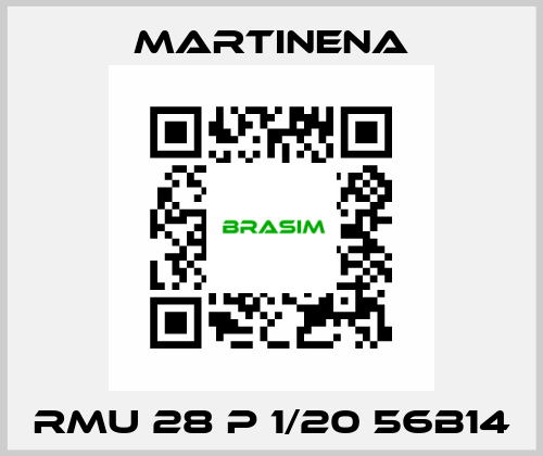 RMU 28 P 1/20 56B14 Martinena