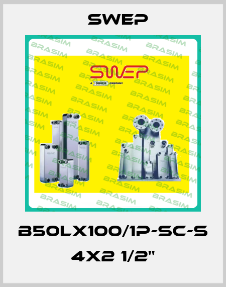 B50Lx100/1P-SC-S 4x2 1/2" Swep