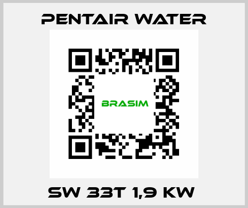 SW 33T 1,9 KW  Pentair Water