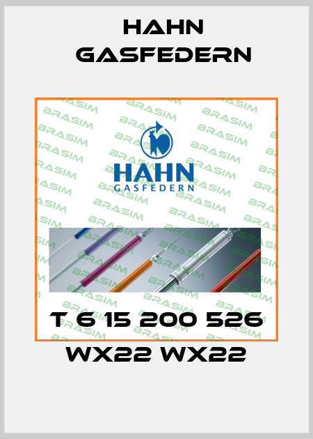 T 6 15 200 526 WX22 WX22 Hahn Gasfedern