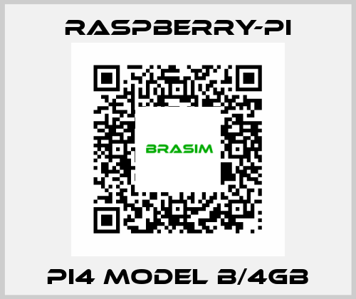 PI4 MODEL B/4GB Raspberry-pi