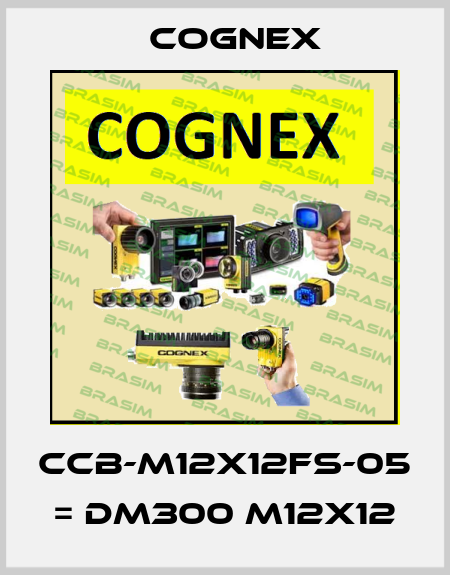 CCB-M12X12FS-05 = DM300 M12x12 Cognex