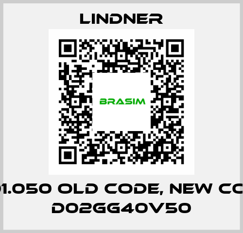 1701.050 old code, new code D02GG40V50 Lindner
