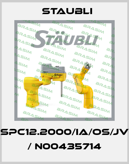 SPC12.2000/IA/OS/JV / N00435714 Staubli