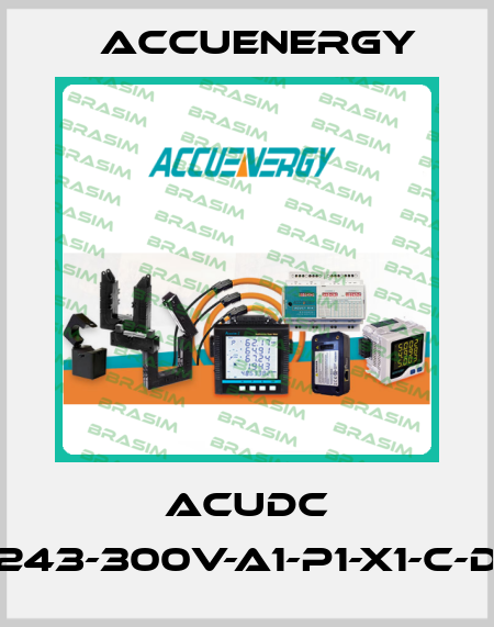 AcuDC 243-300V-A1-P1-X1-C-D Accuenergy