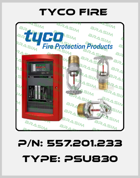 P/N: 557.201.233 Type: PSU830 Tyco Fire