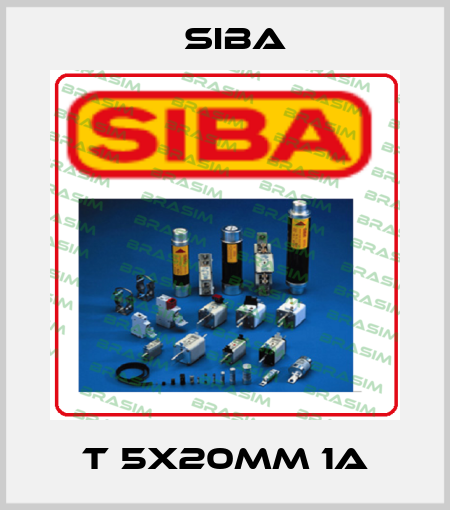 T 5x20mm 1A Siba