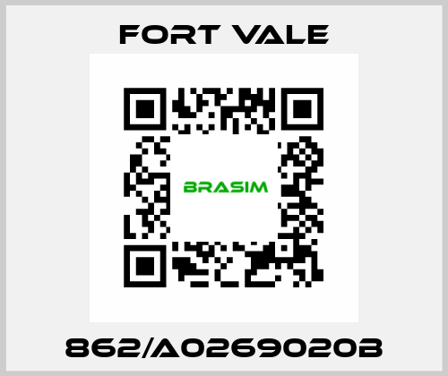 862/A0269020B Fort Vale