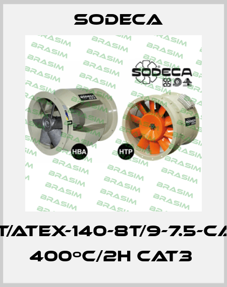 THT/ATEX-140-8T/9-7.5-CAT3  400ºC/2H CAT3  Sodeca