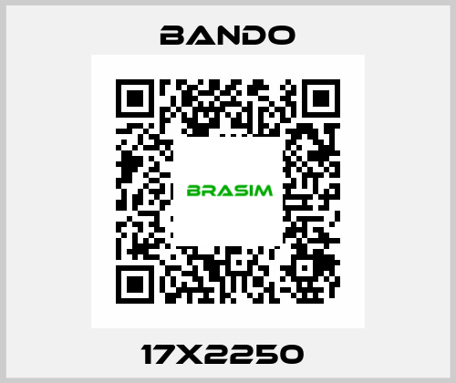 17X2250  Bando