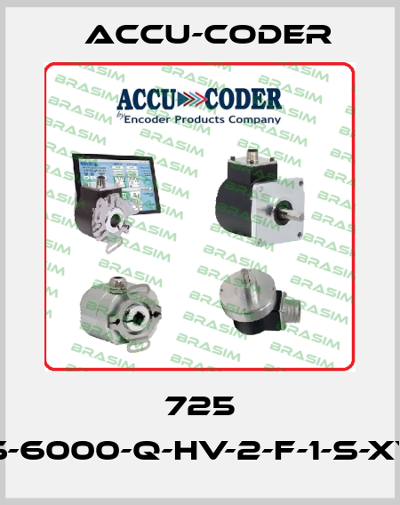 725 I-S-S-6000-Q-HV-2-F-1-S-XY-CE ACCU-CODER