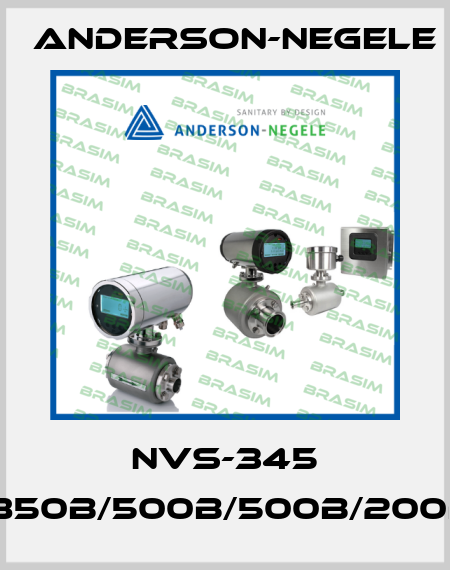 NVS-345 /X/X/850B/500B/500B/200B/M12 Anderson-Negele