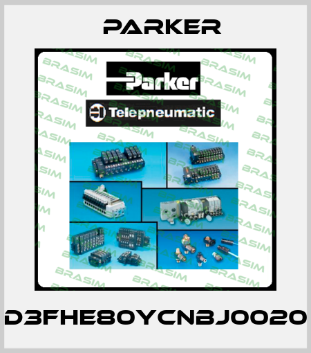 D3FHE80YCNBJ0020 Parker