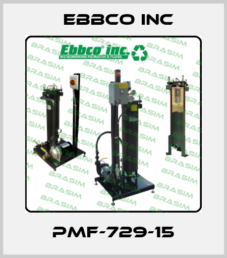 PMF-729-15 EBBCO Inc