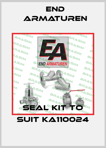 seal kit to suit KA110024 End Armaturen
