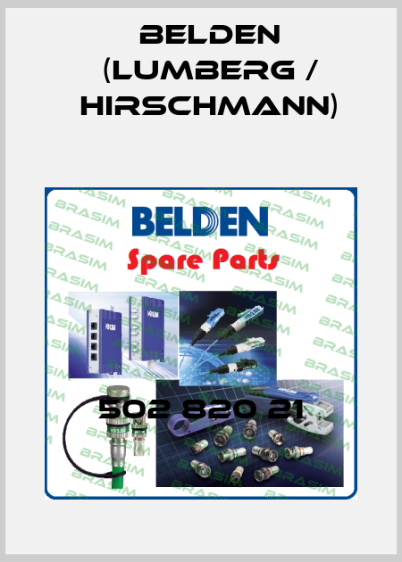 502 820 21 Belden (Lumberg / Hirschmann)