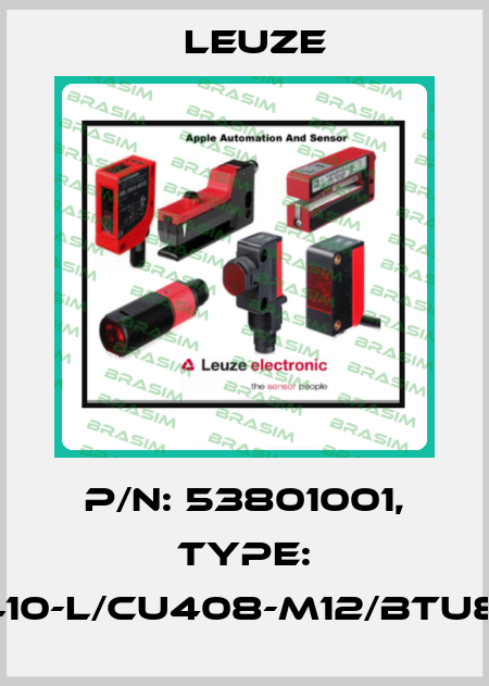 p/n: 53801001, Type: RSL410-L/CU408-M12/BTU800M Leuze