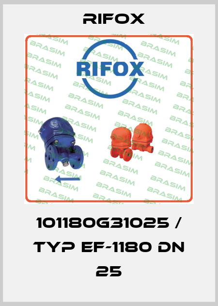 101180G31025 / Typ EF-1180 DN 25 Rifox