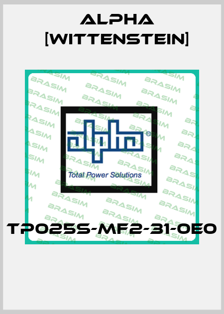 TP025S-MF2-31-0E0  Alpha [Wittenstein]