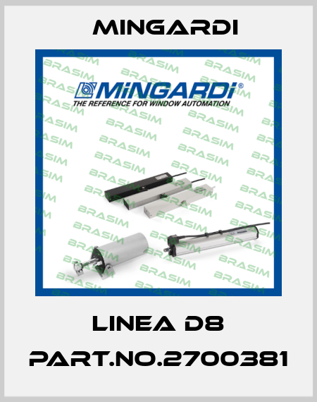 Linea D8 Part.No.2700381 Mingardi
