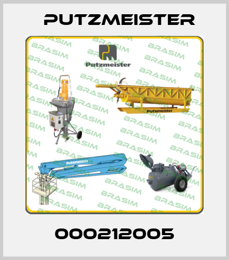 000212005 Putzmeister